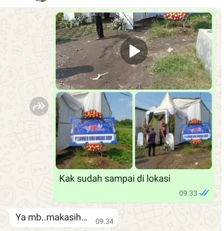 Pengiriman Karangan Bunga Pamutih Ulujami