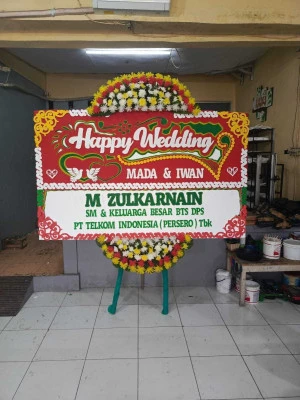 Papan Bunga di Pamutih Ulujami
